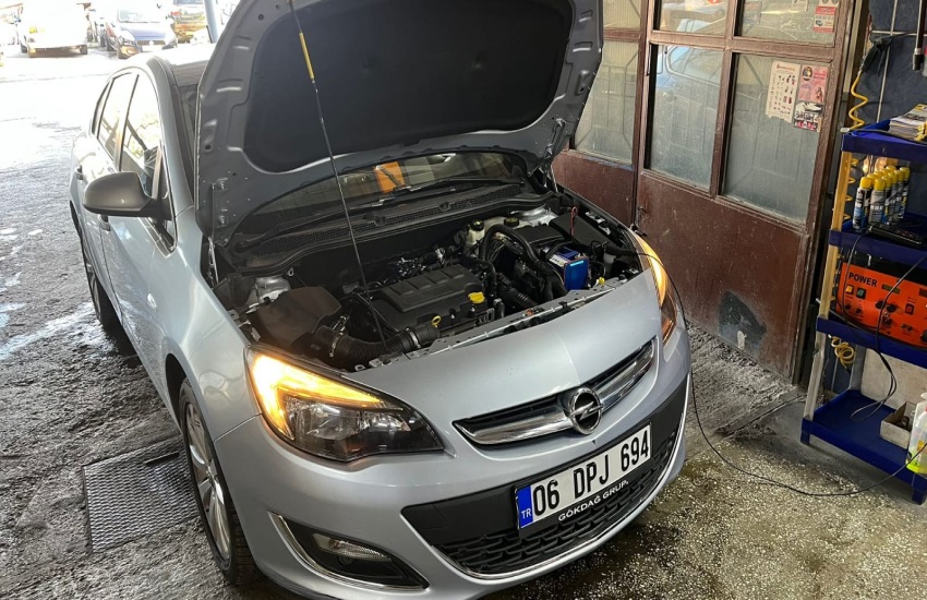 Opel Astra 1.6 1996 Modelinde Prins Ecomax LPG Montajı Klasik Motorlarda Güvenilir Dönüşüm